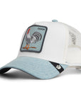 DENIM ROOSTER BALL CAP
