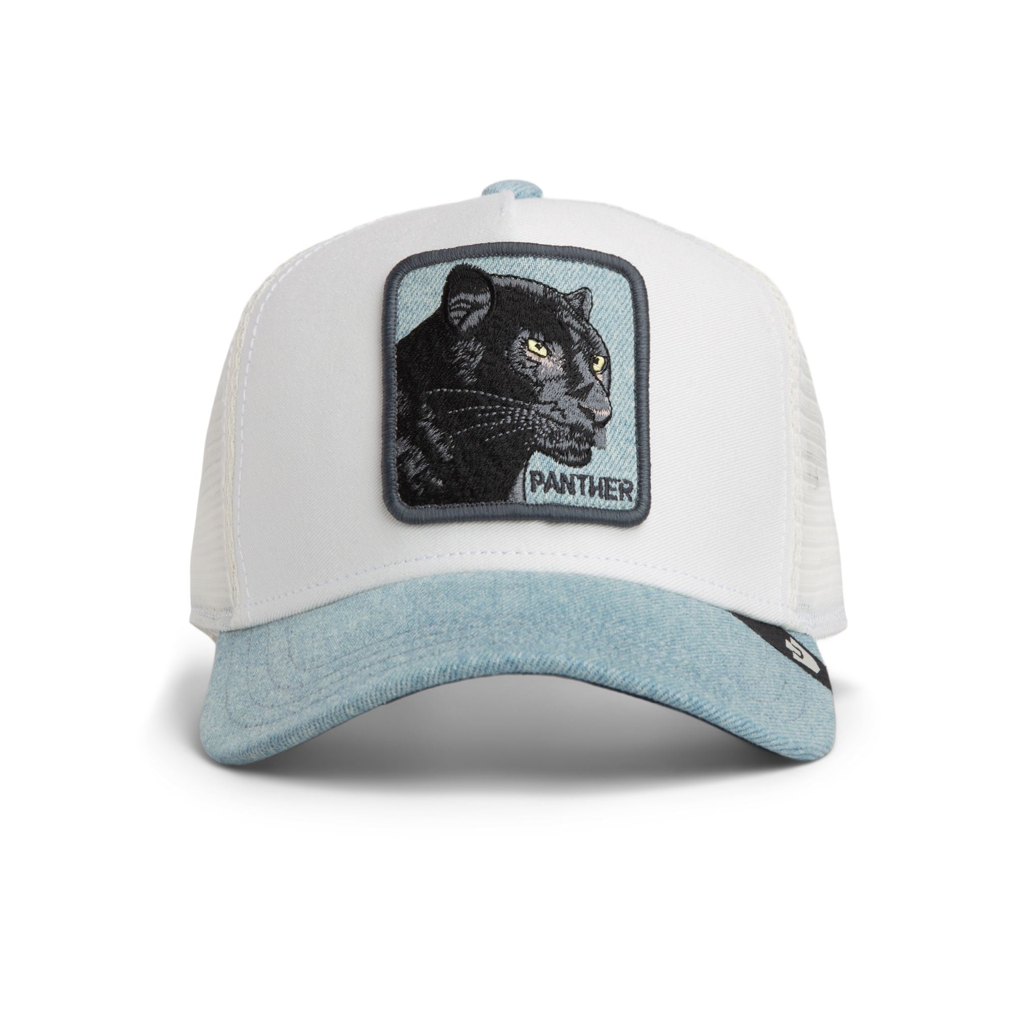 DENIM PANTHER BALL CAP