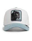 DENIM PANTHER BALL CAP