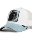 DENIM PANTHER BALL CAP