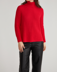 STELLA MOCK NECK PULLOVER SWEATER