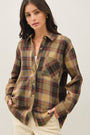 SUNSET PLAID FLANNEL SHIRT
