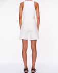 TAYLOR HIGH-RISE RELAXED SHORT IN WHITE