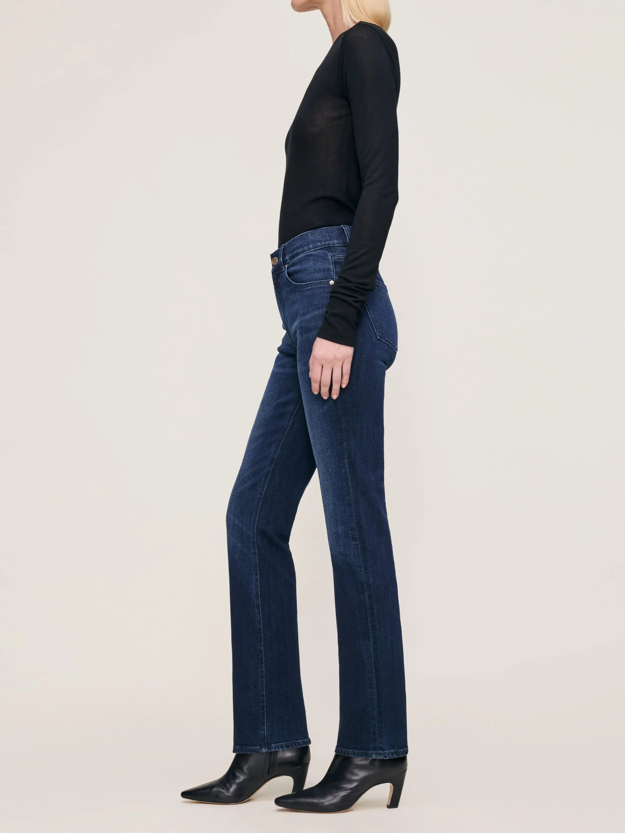 *COMING SOON* PATTI STRAIGHT HIGH-RISE IN BLUE CAVE 31"