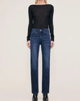 *COMING SOON* PATTI STRAIGHT HIGH-RISE IN BLUE CAVE 31"