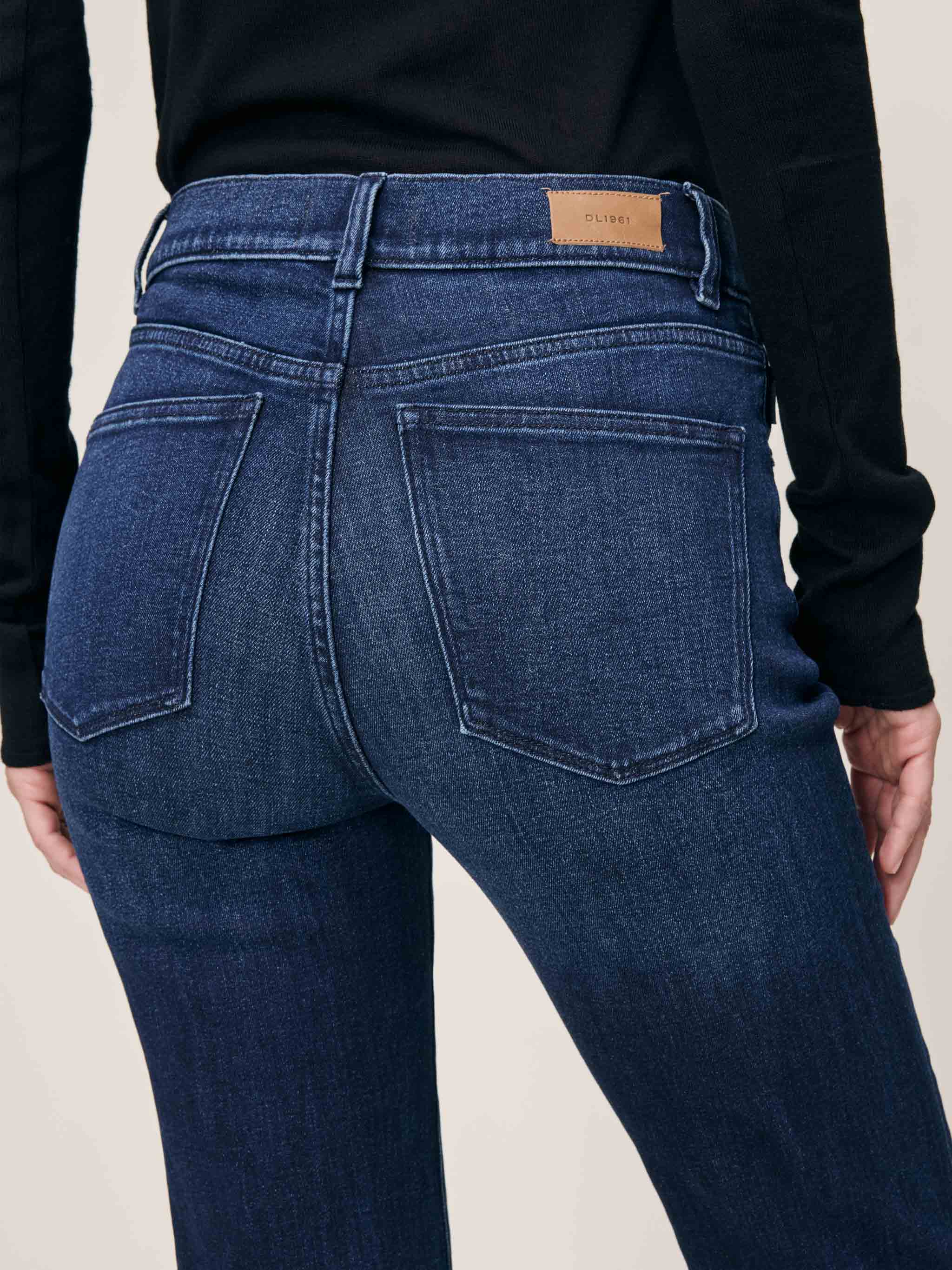 *COMING SOON* PATTI STRAIGHT HIGH-RISE IN BLUE CAVE 31"