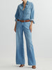 ALEX BAGGY WIDE LEG IN RIVERBANK
