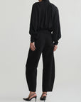 MIRO HIGH-RISE BARREL IN BLACK