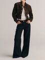 ALEX BAGGY WIDE LEG IN NIGHTFALL AURA