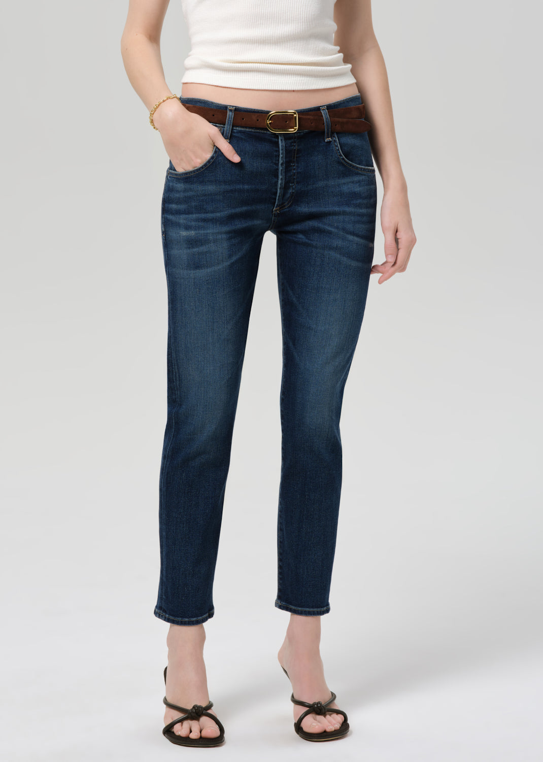 Jean EMERSON SLIM FIT BOYFRIEND en bleu Ridge