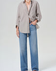 ANNINA TROUSER JEAN IN JETE 33"