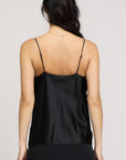 DRAPED SILK CAMISOLE