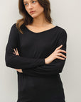MODAL DOLMAN SLEEVE TOP