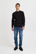 KRISTIAN RAGLAN RIB CREW NECK PULLOVER