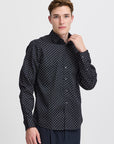 ANTON LONG SLEEVE FLORAL AOP SHIRT