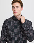 ANTON LONG SLEEVE FLORAL AOP SHIRT