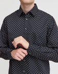 ANTON LONG SLEEVE FLORAL AOP SHIRT