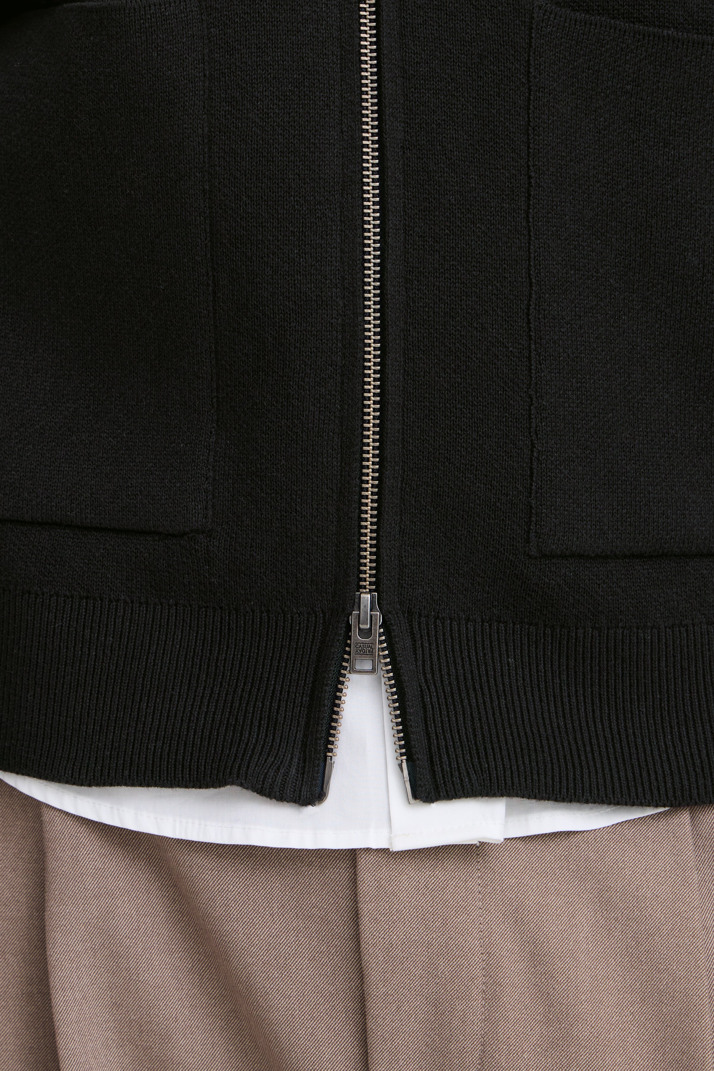 *COMING SOON* CFDIEGO KNIT FULL ZIP CARDIGAN WITH COLLAR
