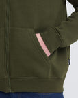 BHJUSTE ZIP THRU HOODED SWEATSHIRT
