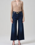 LYRA WIDE LEG CROP IN LOTUS