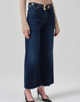 LYRA WIDE LEG CROP IN LOTUS