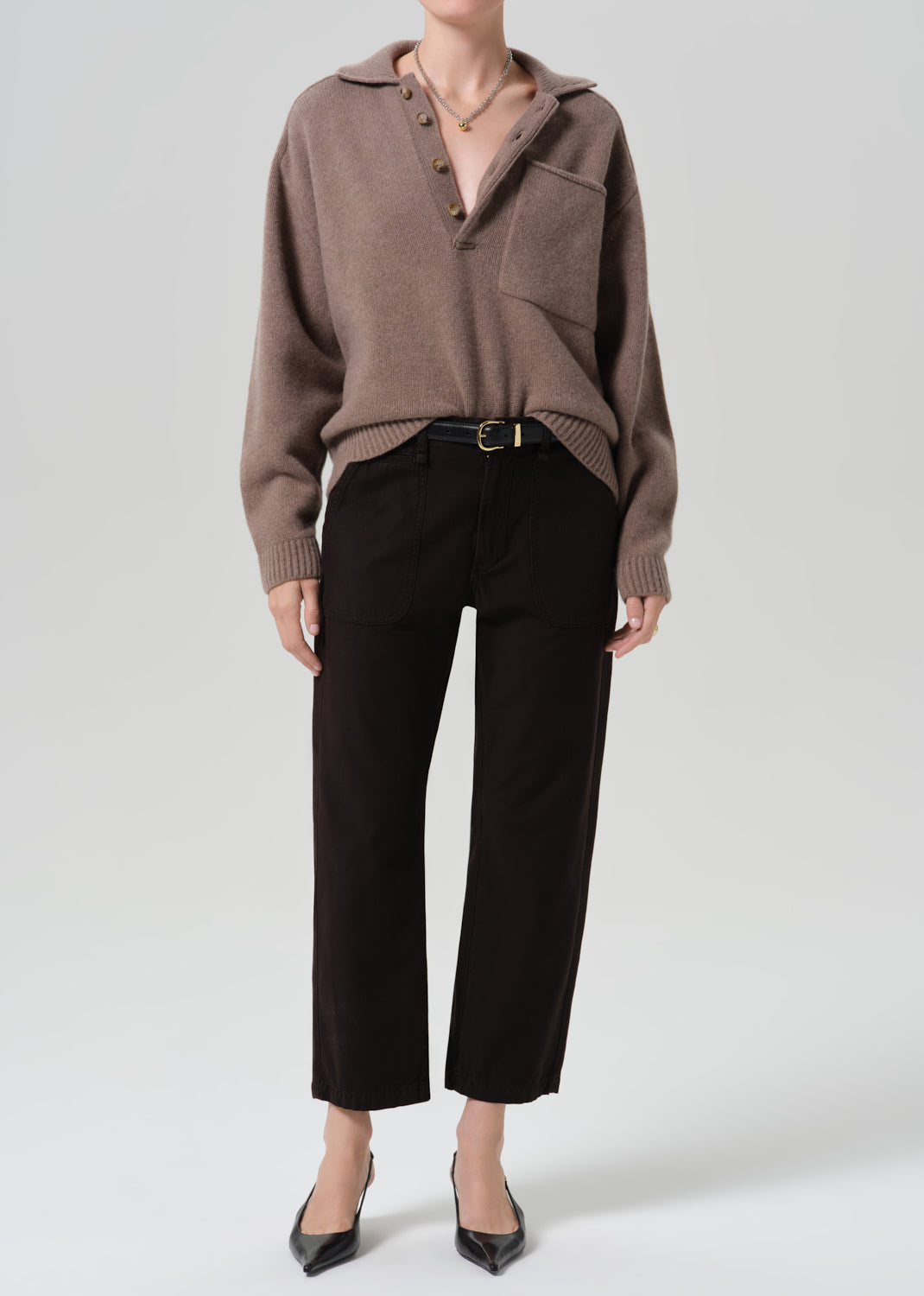 WINSLOW UTILITY PANT IN CAROB