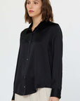 SILK LONG SLEEVE BLOUSE