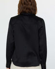SILK LONG SLEEVE BLOUSE