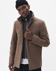MAHARVEY SHORT WOOL BLEND COAT