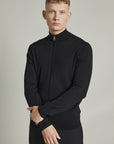 MAMASON MERINO FULL ZIP SWEATER