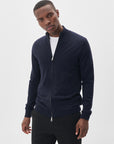 MAMASON MERINO FULL ZIP SWEATER