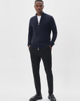 MAMASON MERINO FULL ZIP SWEATER