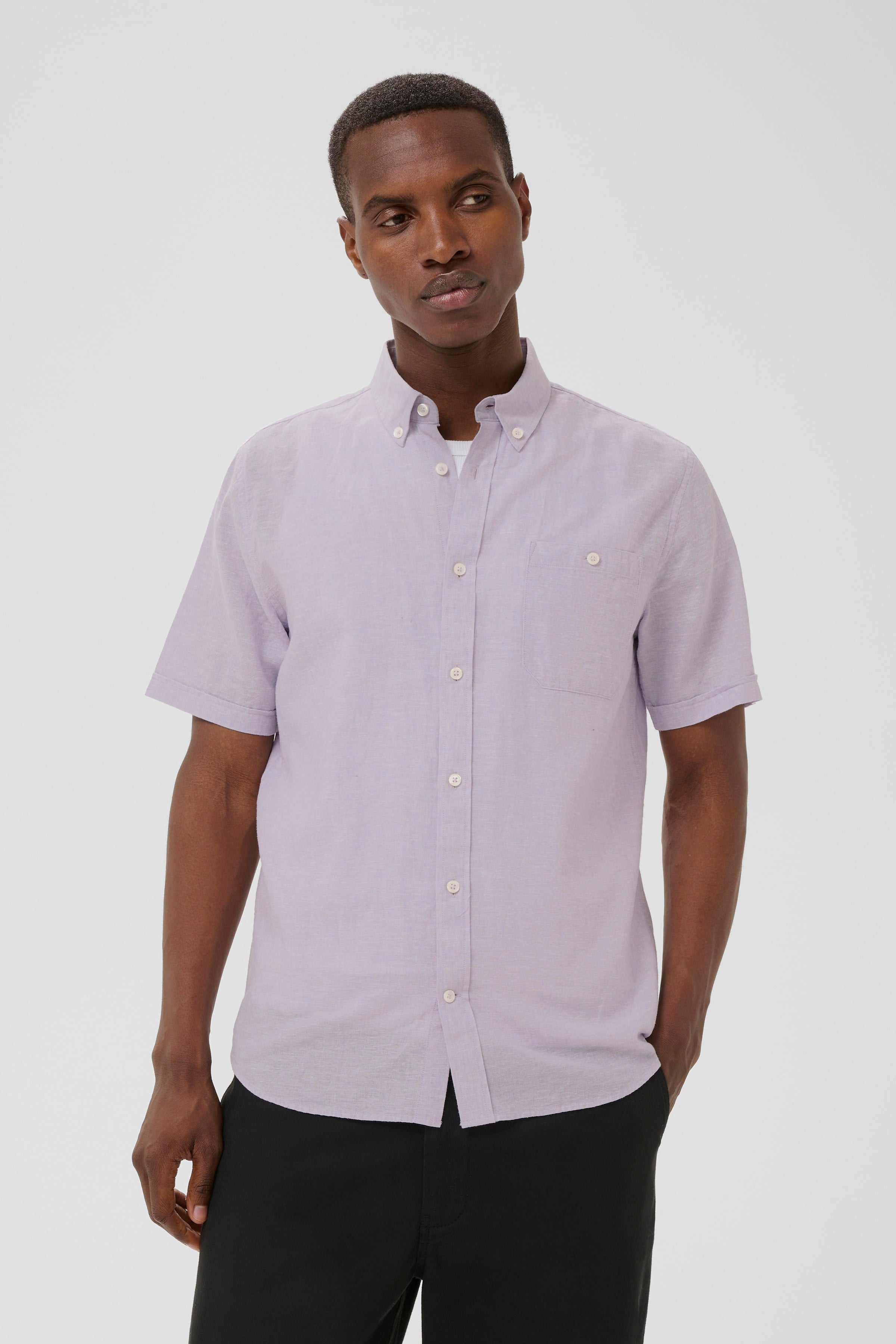 MATROSTOL BD SHORT SLEEVE LINEN SHIRT
