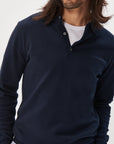 MAKLINT LONG SLEEVE COTTON POLO