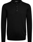 MAKLINT LONG SLEEVE COTTON POLO