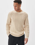 MATRITON CABLE KNIT SWEATER