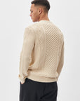 MATRITON CABLE KNIT SWEATER