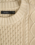 MATRITON CABLE KNIT SWEATER