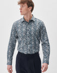 MATROSOL PAISLEY FLORAL LONG SLEEVE SHIRT