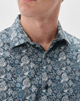 MATROSOL PAISLEY FLORAL LONG SLEEVE SHIRT