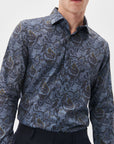 MATROSTOL PAISLEY PRINT LONG SLEEVE SHIRT