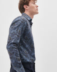 MATROSTOL PAISLEY PRINT LONG SLEEVE SHIRT