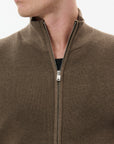 MALGOON ZIP CARDIGAN
