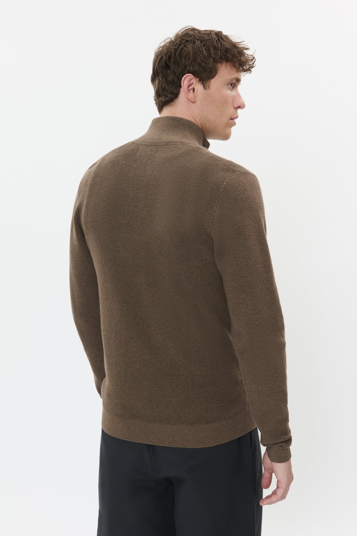 MALGOON ZIP CARDIGAN