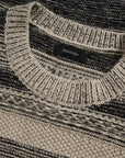 MATRITON MIXED STRIPE SWEATER