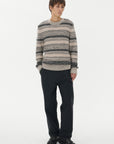 MATRITON MIXED STRIPE SWEATER