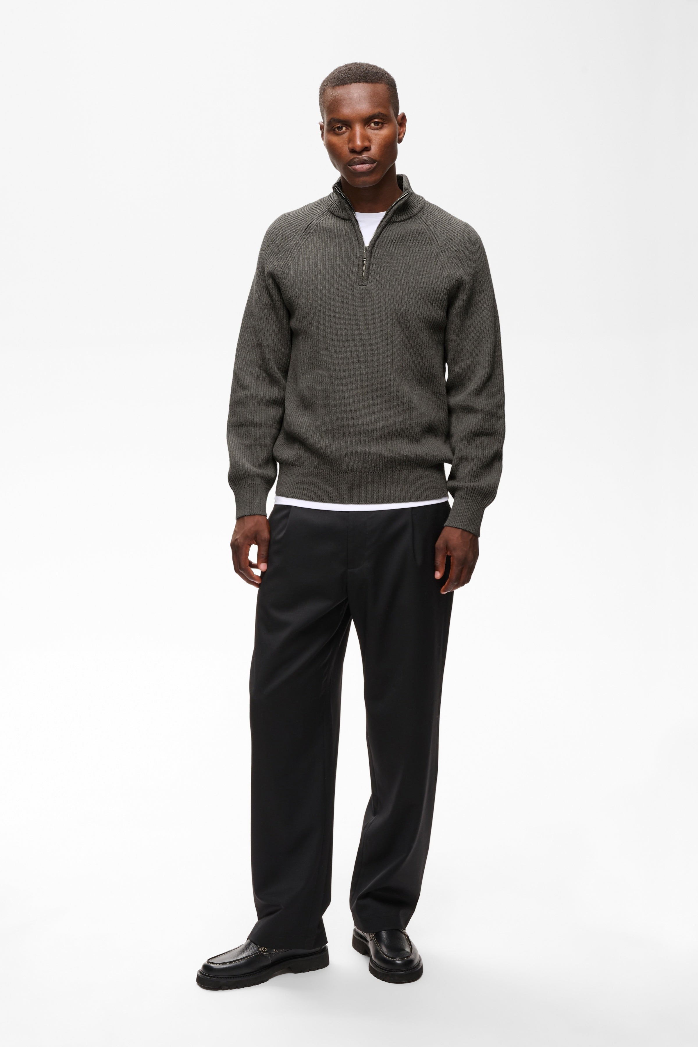 *COMING SOON* MAHELLSON Z COTTON 1/4 ZIP SWEATER