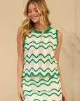 SCALLOPED KNIT TANK