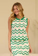 SCALLOPED KNIT TANK