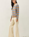 STRIPED RUGBY SWEATER